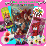 box bonbons corps humain