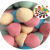 balles de golf multicolores