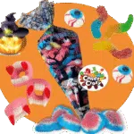cornet bonbons halloween