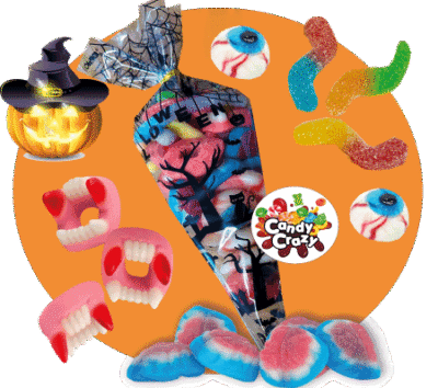 cornet bonbons halloween