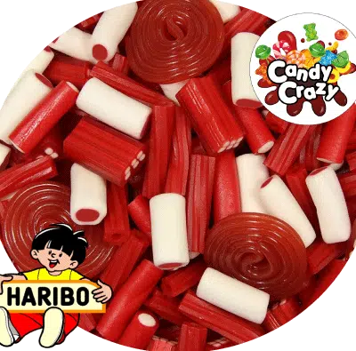 mix red and white Haribo