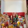 Box cadeau noel détails des bonbons
