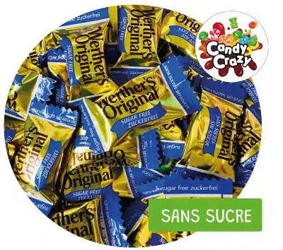 Bonbons sans sucre caramel Werthers