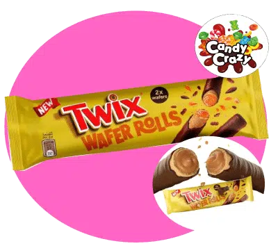 twix wafer rolls