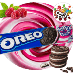 oréo framboise vanille