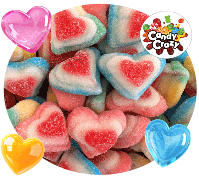 coeur 3D bonbon