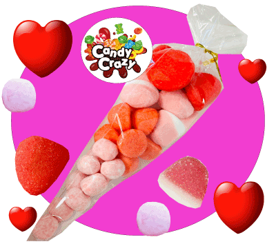 cornet saint valentin bonbons