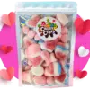 mélange de bonbons roses