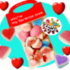 Bonbons cadeau saint Valentin
