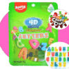 amos gummy letters 4D
