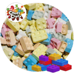 bonbons briques lego dextrose