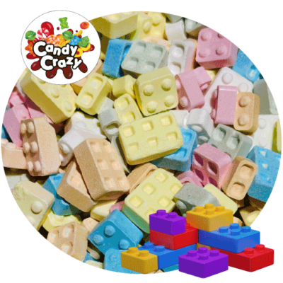 bonbons briques lego dextrose