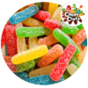 frites bonbons multicolores 100gr