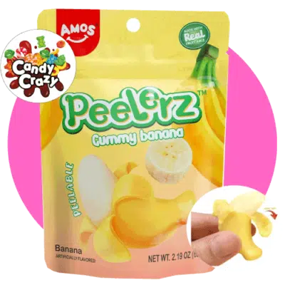 bonbon à éplucher peler Banana amos