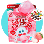 bonbon à éplucher pêche blanche