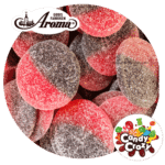 Bonbons gélifiés framboise réglisse suédois