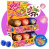 rolli gum chewing gum rouleau framboise