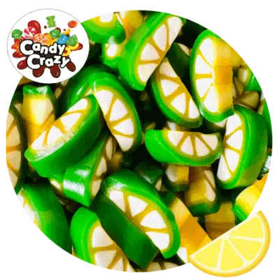 tranches citron Vidal bonbon à éplucher