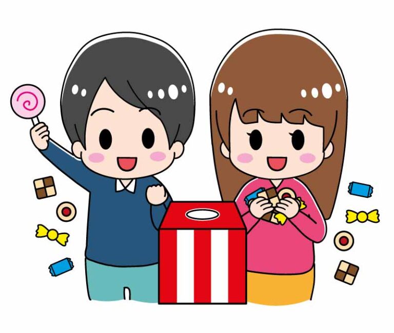 Bonbons amusants pour un enfant