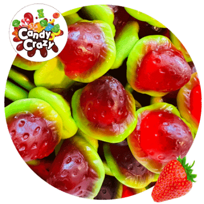 bonbon fraise fourrée Damel
