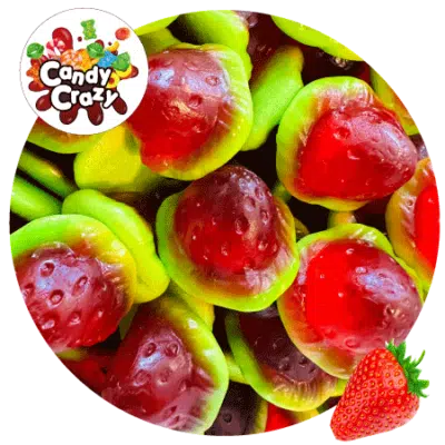 bonbon fraise fourrée Damel