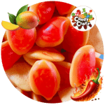 mangue fourrée piquante bonbon