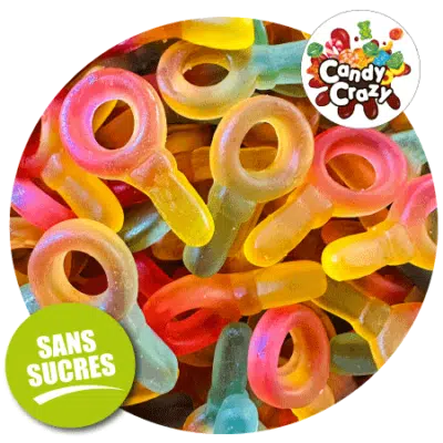 tétines sans sucre