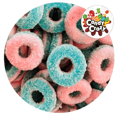 anneau acidulé bubble gum franssons