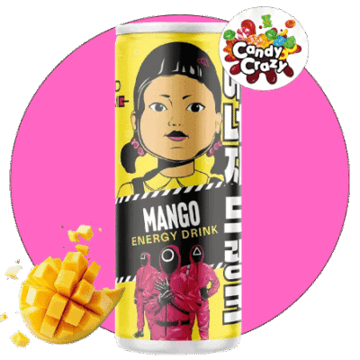 boisson énergisante squid game mangue