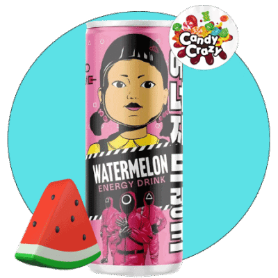 boisson énergisante pastèque squid game