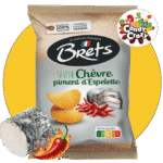 Chips Brets chèvre piment d'espelette