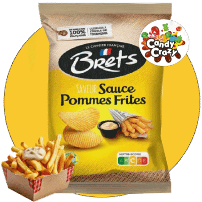 chips brets saveur sauce pommes frites