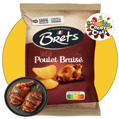 chips brets poulet braisé
