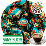 bonbon sans sucre café dry