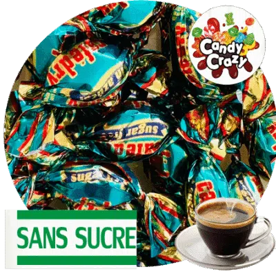 Bonbons sans sucre expresso