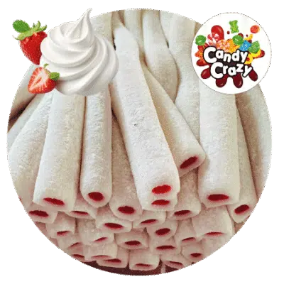 Maxi bâton fourré fraise crème