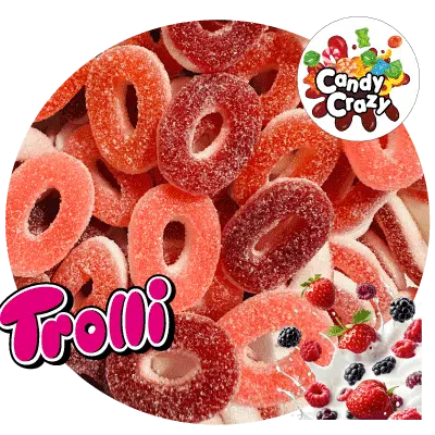 mini anneaux fruits rouges Trolli