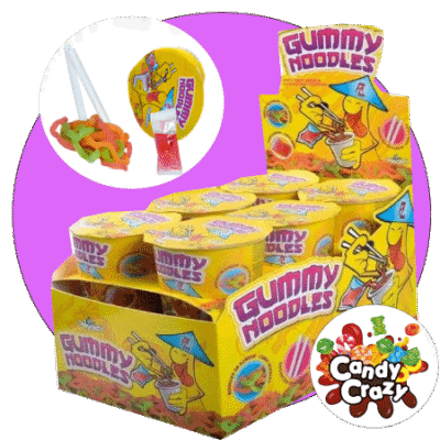nouilles chinoises gummy noodles