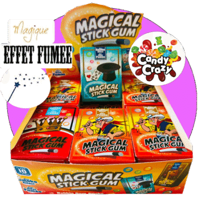 magical stick gum effet fumée