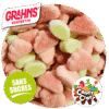 bonbon fruité moelleux sans sucre Grahns