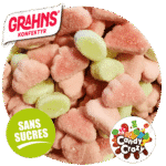 bonbon fruité moelleux sans sucre Grahns