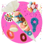 cornet bonbons anniversaire 100gr
