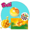 flavorbomb mangue Trolli bonbon fourré mangue
