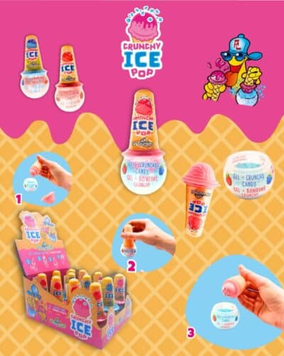 sucette ice pop crunchy