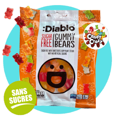 oursons sans sucre Diablo