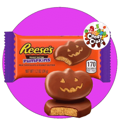 reese's pumpkins chocolat beurre de cacahuètes