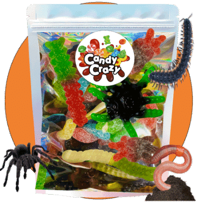 Mix bonbons insectes et reptiles
