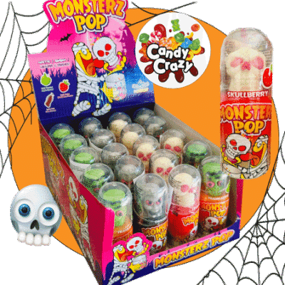 sucette monstre monsterz pop à tremper dans billes
