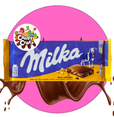 tablette milka riz soufflé