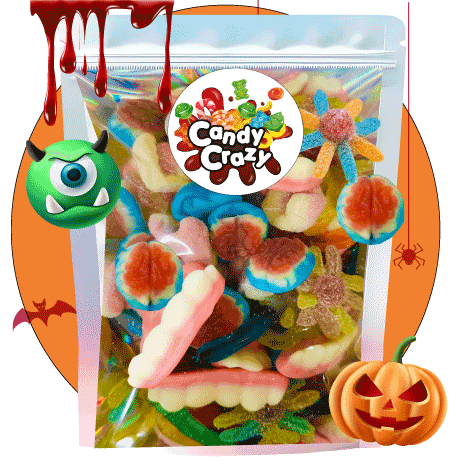 Mix de bonbons halloween halal